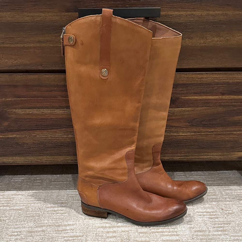 Sam Edelman Brown Leather Boots